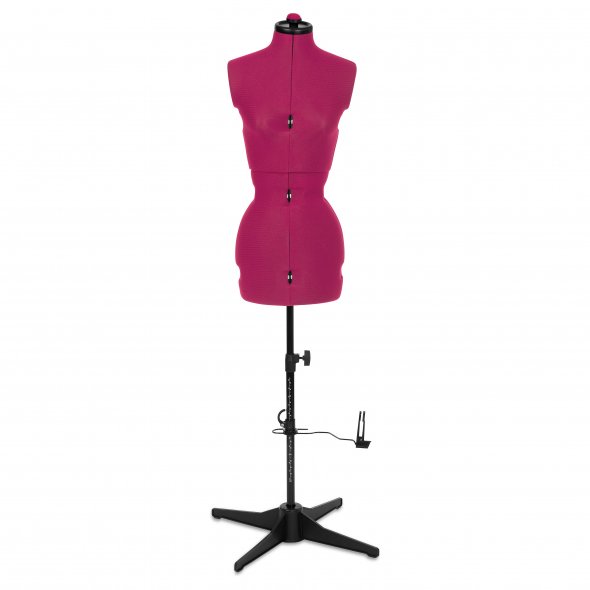 Schneiderpuppe/Schneiderbüste Supa Fit "S" (verstellbar / pink)