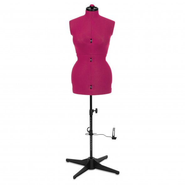 Schneiderpuppe/Schneiderbüste Supa Fit "M" (verstellbar / pink)