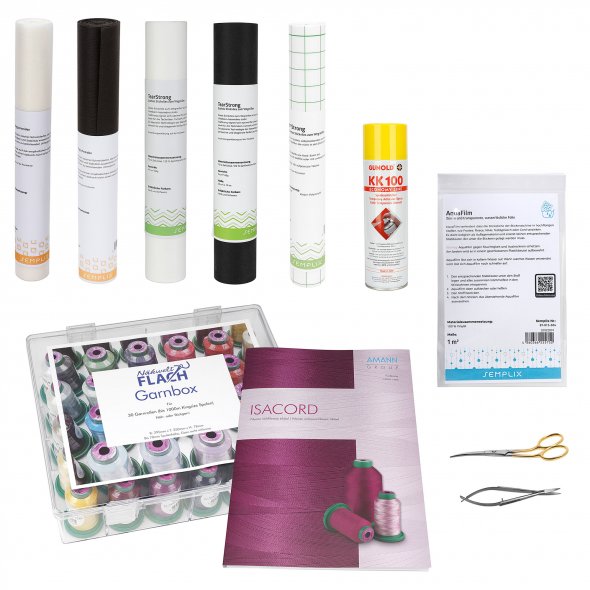 Semplix Profi Starter-Set 10-teilig für Brother PR Stickmaschinen