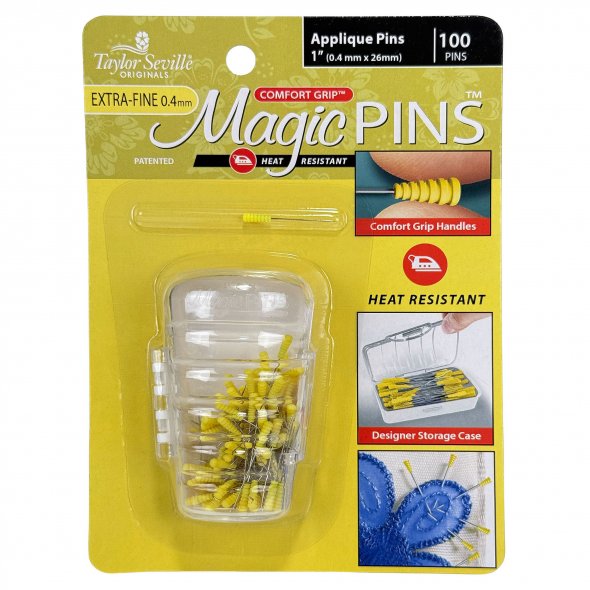 Taylor Seville Magic Pins Applikationsstecknadeln EXTRA FINE (100er Pack)