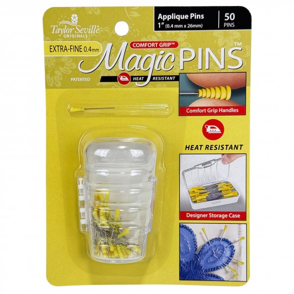 Taylor Seville Magic Pins Applikationsstecknadeln EXTRA FINE (50er Pack)
