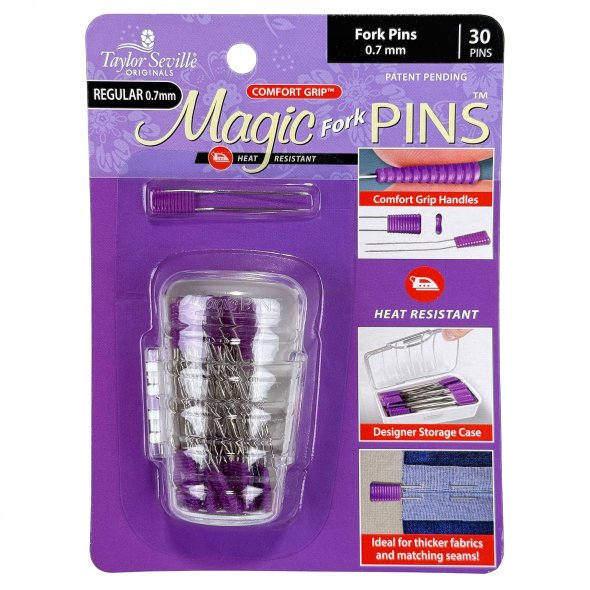 Taylor Seville Magic Fork Pins REGULAR - Doppelstecknadeln (30er Pack)