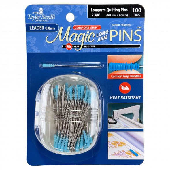 Taylor Seville Magic Pins Longarm - Langarmstecknadeln (100er Pack)