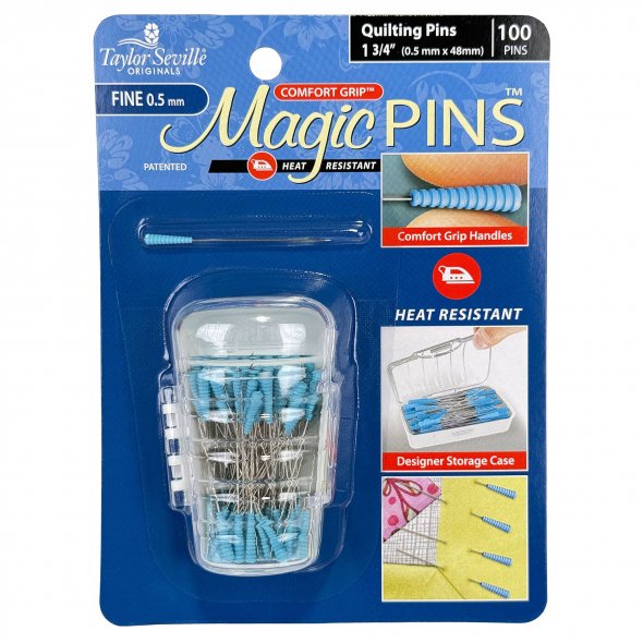 Taylor Seville Magic Pins Quiltstecknadeln FINE (100er Pack)