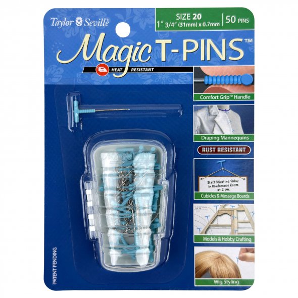 Taylor Seville Magic T-Pins G. 20 (31 x 0,7 mm)