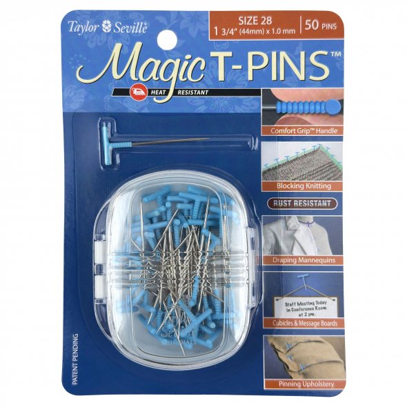 Taylor Seville Magic T-Pins G. 28 (44 x 1 mm)