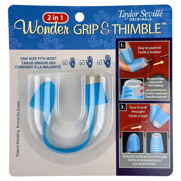 Taylor Seville Wonder Grip & Thimble - Fingerhut (universal)