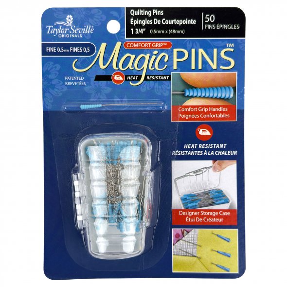 Taylor Seville Magic Pins Quiltstecknadeln FINE (50er Pack)