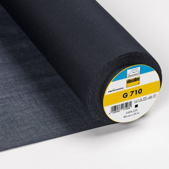 Vlieseline Gewebeeinlage G 710 (schwarz) 0,90 m x 3 m