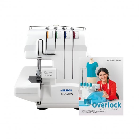 Juki Overlock 50en Overlock PLUS GRATIS Buch "Overlock die ersten Stiche"