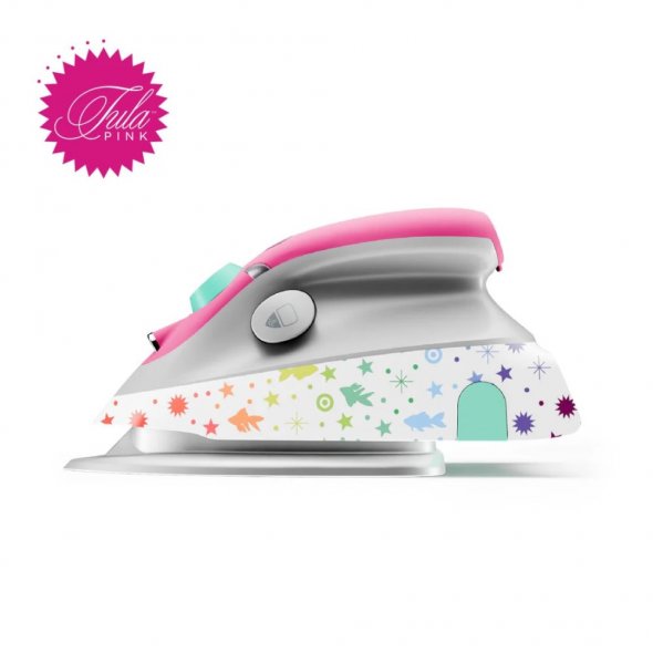 oliso x Tula Pink M3Pro Mini Projekt-Dampf-Bügeleisen (pink)