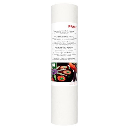 Pfaff Tear-A-Way Light Stabilizer Bulk (38,1 x 2280 cm / abreißbares Stickvlies)