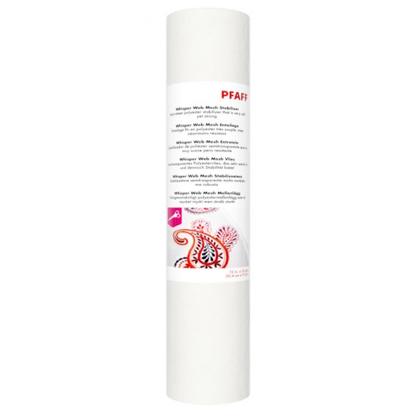 Pfaff Whisper Web Mesh (30,4 x 914 cm / Stickvlies zum Zuschneiden)