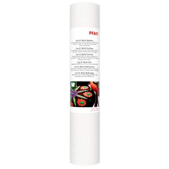 Pfaff Tear-N-Wash (38,1 x 914 cm / abreißbares Stickvlies)