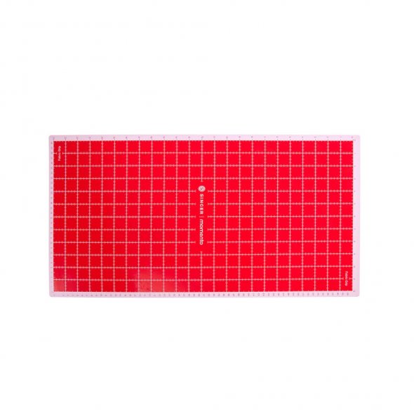 Singer momento Stoff-Gripp-Schneidematte (30,5 x 61 cm / rot)