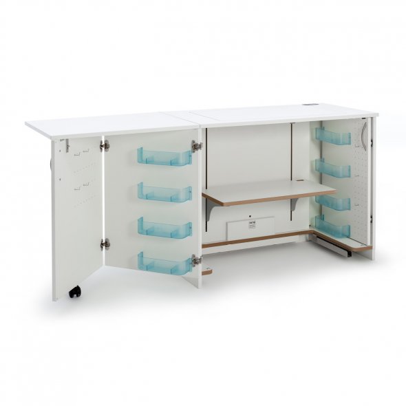 STACK sew-folder-UP Nähmöbel Klapp-Platte 34.44-L mit  elektronischem Lift