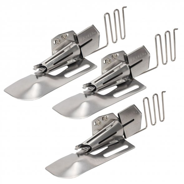 3er Bundle Bandeinfasser für Baby Lock Cover (8/30 mm / 10/35 mm / 12/40 mm / mit Rechen)