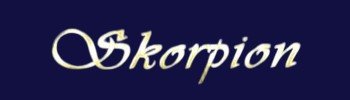 Sternkreiszeichen Karte mit Golddruck (DIN A5) Skorpion