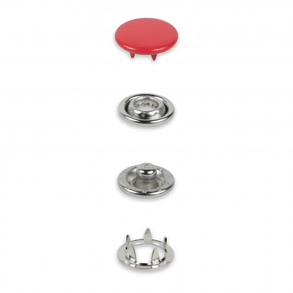 Prym Druckknöpfe Jersey (12 mm/ rot/ 20 St.)