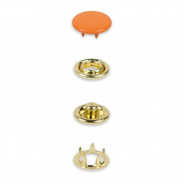 Prym Druckknöpfe Jersey (12 mm/ orange/ 20 St.)