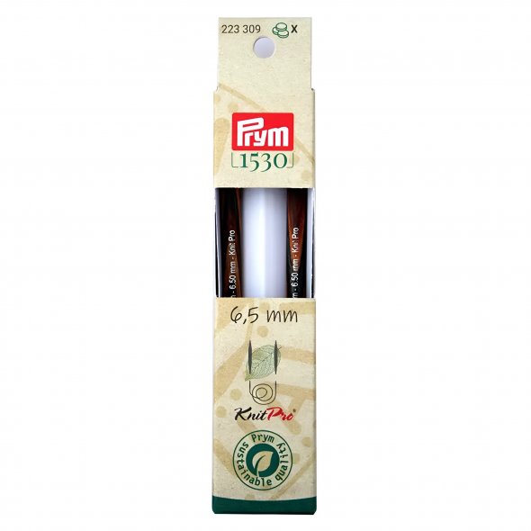 Prym Rundstricknadelspitzen lang Natural (Stärke 6,5 / 11,6 cm)
