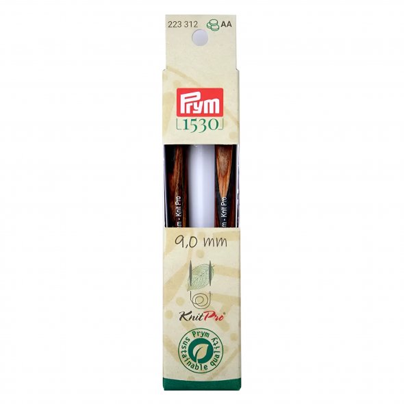 Prym Rundstricknadelspitzen lang Natural (Stärke 9,0 / 12,8 cm)