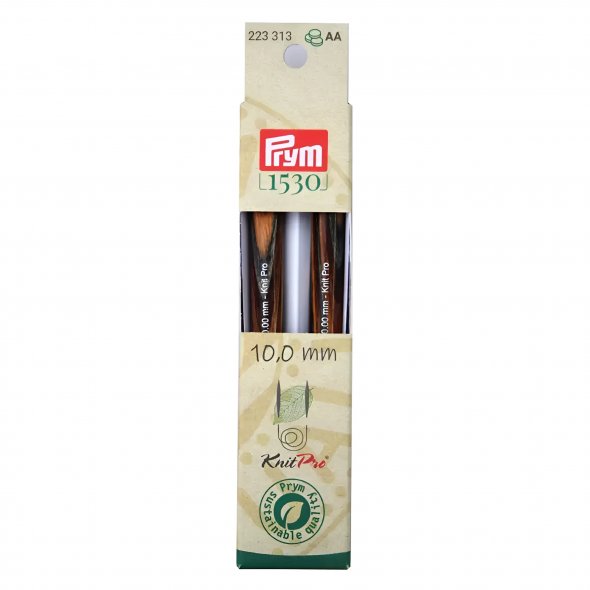 Prym Rundstricknadelspitzen lang Natural (Stärke 10,0 / 12,8 cm)