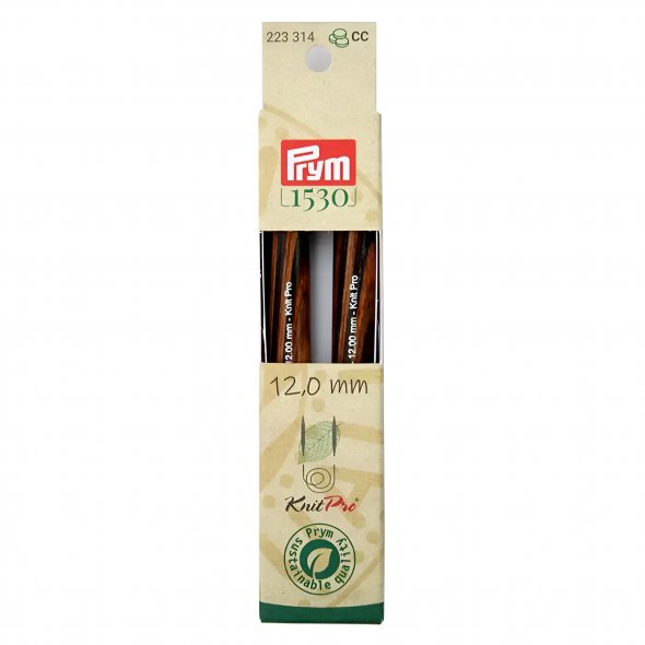 Prym Rundstricknadelspitzen lang Natural (Stärke 12,0 / 12,8 cm)