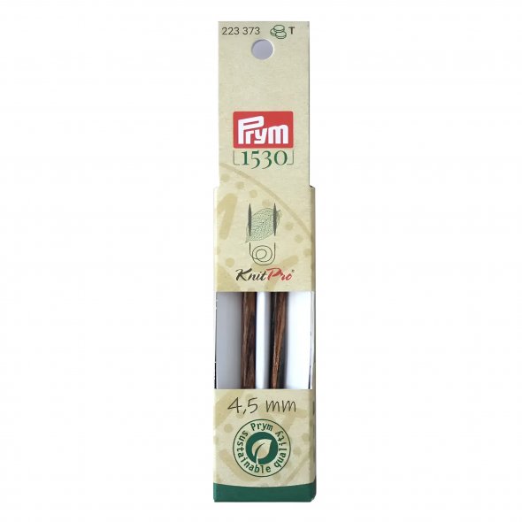 Prym Rundstricknadelspitzen kurz Natural (Stärke 4,5 / 8,7 cm)