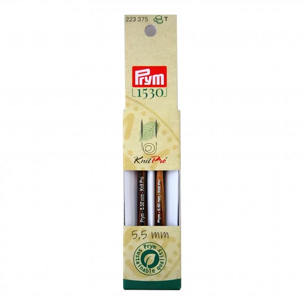 Prym Rundstricknadelspitzen kurz Natural (Stärke 5,5 / 8,7 cm)