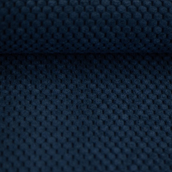 Dekosamt Stoff uni - Parma von Swafing 000596-dunkelblau: 1,0m