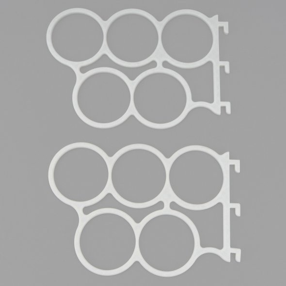 Lochwand - Rollenhalter für Plotter-Folien