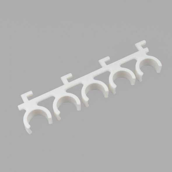Lochwand - Spulenhalter vertikal (5x1 Spulen)