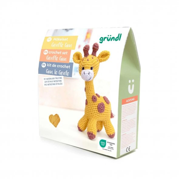 Gründl Giraffe Gina Häkeltier-Box