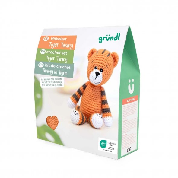 Gründl Tiger Timmy Häkeltier-Box
