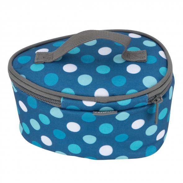 Semplix Soft-Reisebügeleisentasche Polka Dots petrol