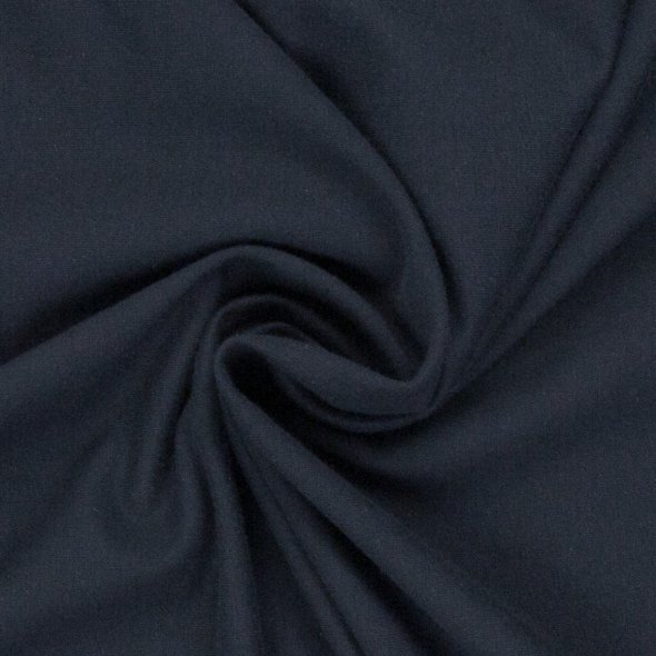 French Terry Stoff, uni - Maike von Swafing 000744-jeansblau: 1,0m