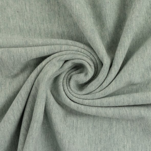 French Terry Stoff, meliert - Maike Melange von Swafing 001263-mint: 1,0m