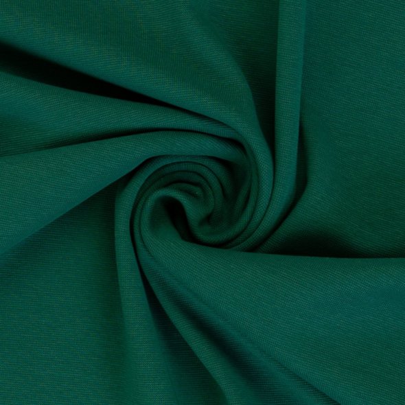 Baumwoll-Bündchen Stoff Heike, uni - Schlauchware von Swafing - Saisonale Farben FS26 000266-hellsmaragd: 1,0m