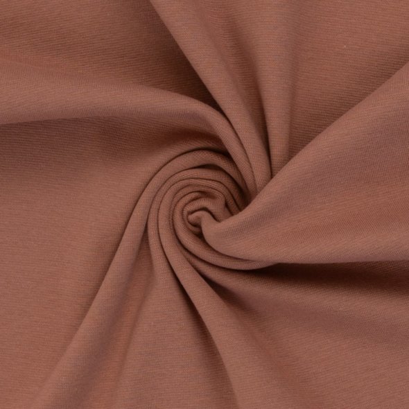 Baumwoll-Bündchen Stoff Heike, uni - Schlauchware von Swafing - Saisonale Farben HW25/26 000272-blush: 1,0m