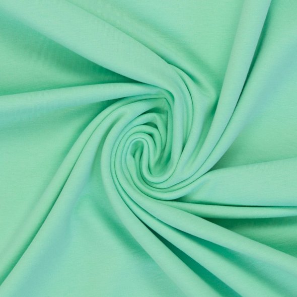 French Terry, uni - Maike von Swafing - Saisonale Farben FS26 000261-hellmint: 1,0m