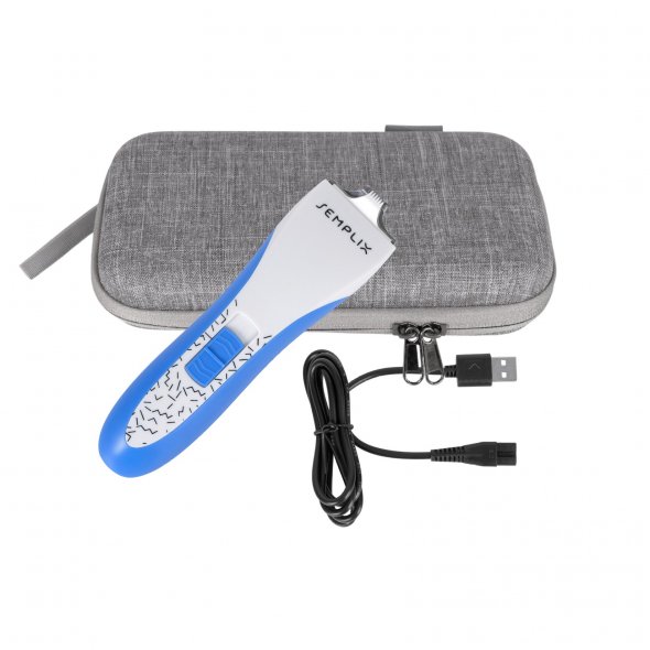 Semplix elektrischer Stichauftrenner mit Tasche und USB-Kabel (zum Entfernen von Stickereien)