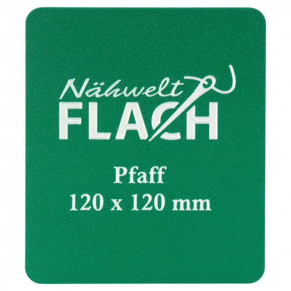 Stickrahmen-Unterlage für Pfaff Stickrahmen 120 x 120 mm (dunkelgrün)