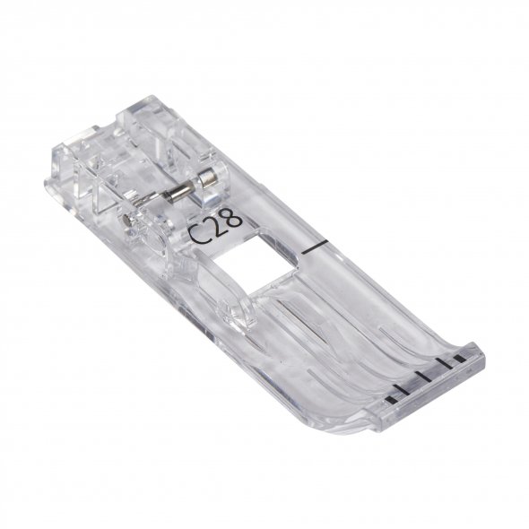 Bernina C28 transparenter Cover-/Kettenstichfuß