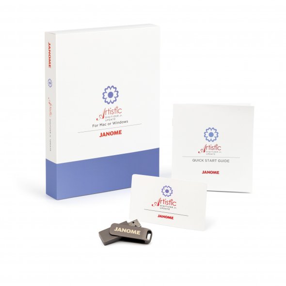Janome Artistic Digitizer Upgrade Kit Juniorversion 1 auf Version 2.0
