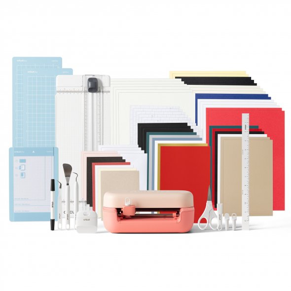 Cricut Joy 2 Schneideplotter (coral) + GRATIS Deluxe Bundle