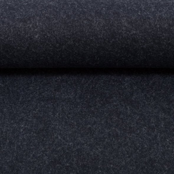 Polyesterfilz Bastian by Swafing (1000 x 1000 x 3 mm) 001597-dunkelblau meliert