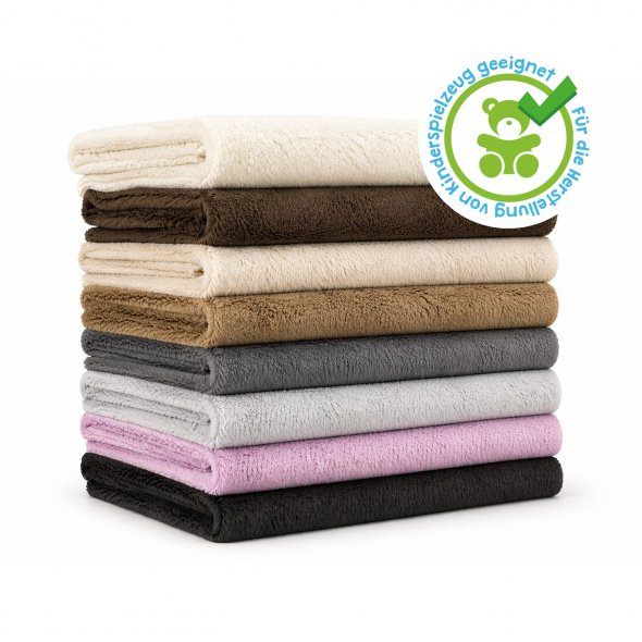 Kullaloo Plüsch SNUGLY (Meterware / 5 mm Florhöhe / Supersoft / Stoff): 1,0m