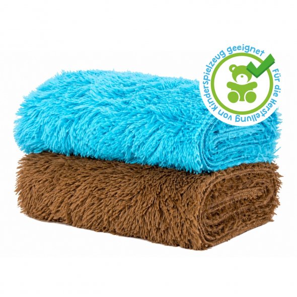 Kullaloo Zottelplüsch SHAGGY (Meterware / 30 mm Florlänge / SuperSoft / Stoff): 1,0m