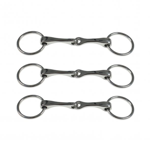 Kullaloo Hobby Horse Gebiss/Wassertrense silber (3er Set)